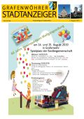 Grafenw&ouml;hrer Stadt-Anzeiger August 2019